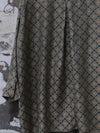 Mutedance 25 Spring/Summer Silk Checkered Cardigan MD-MD25SS136-GREY